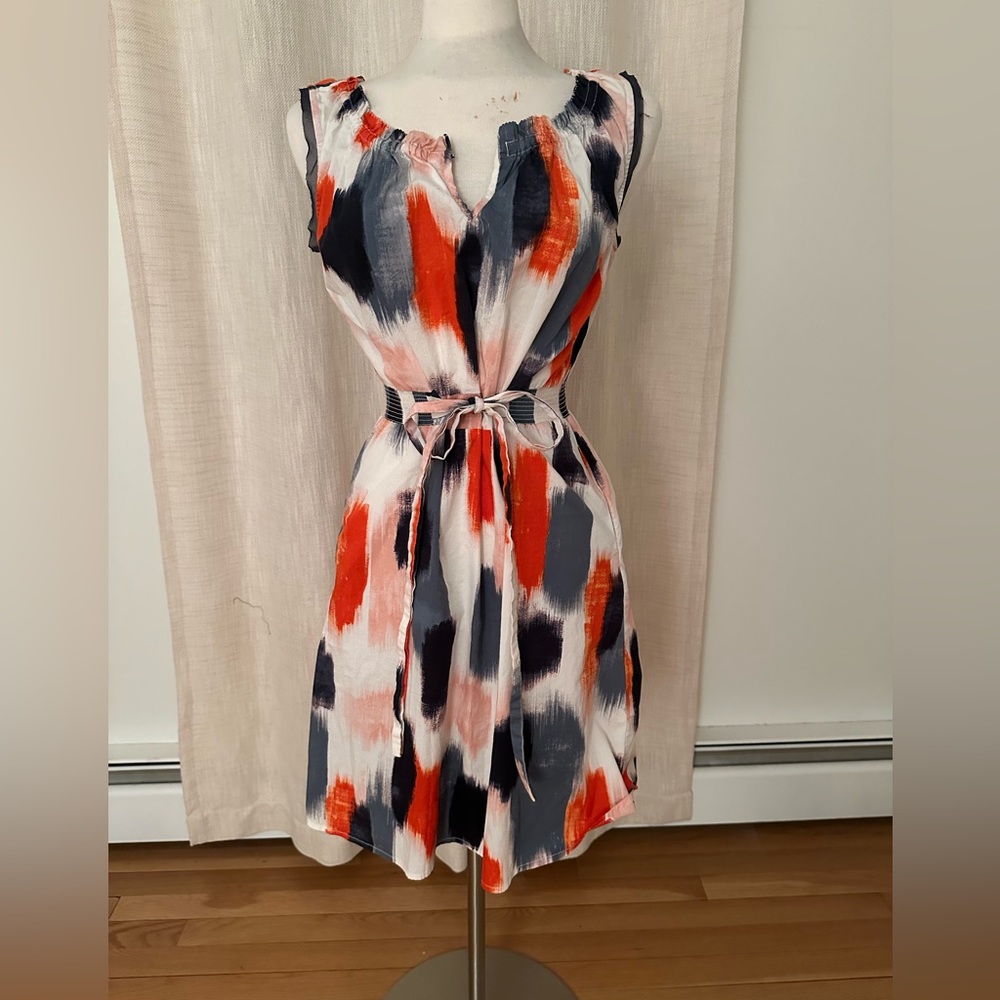 Vera Wang Water Color Dress 👗🤍🌟